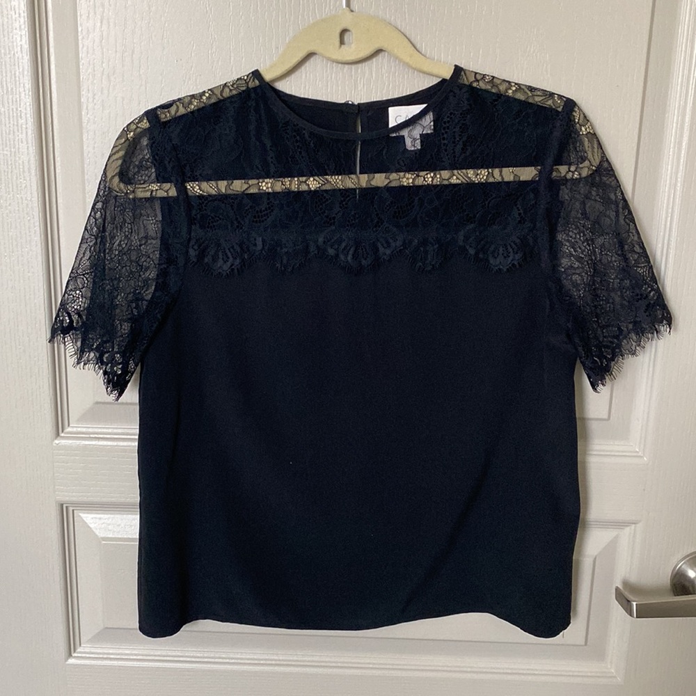 CAMI NYC Black Amber Top